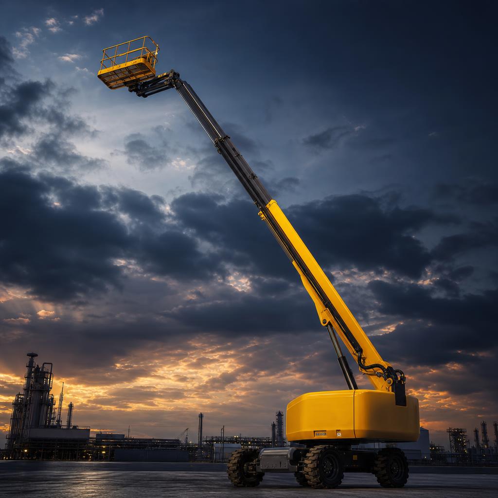 Elevated work platform certified for use