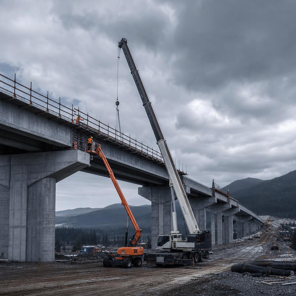 EWP & Crane Certification for Infrastructure Projects